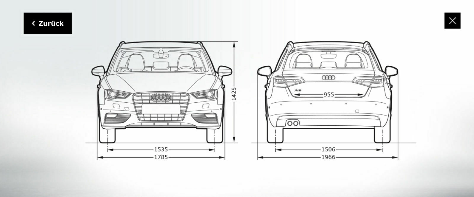 Facelift (A3, S3, RS3)