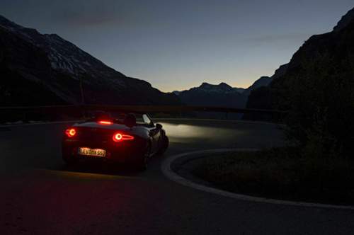 Nachtfahrt, Umbrailpass