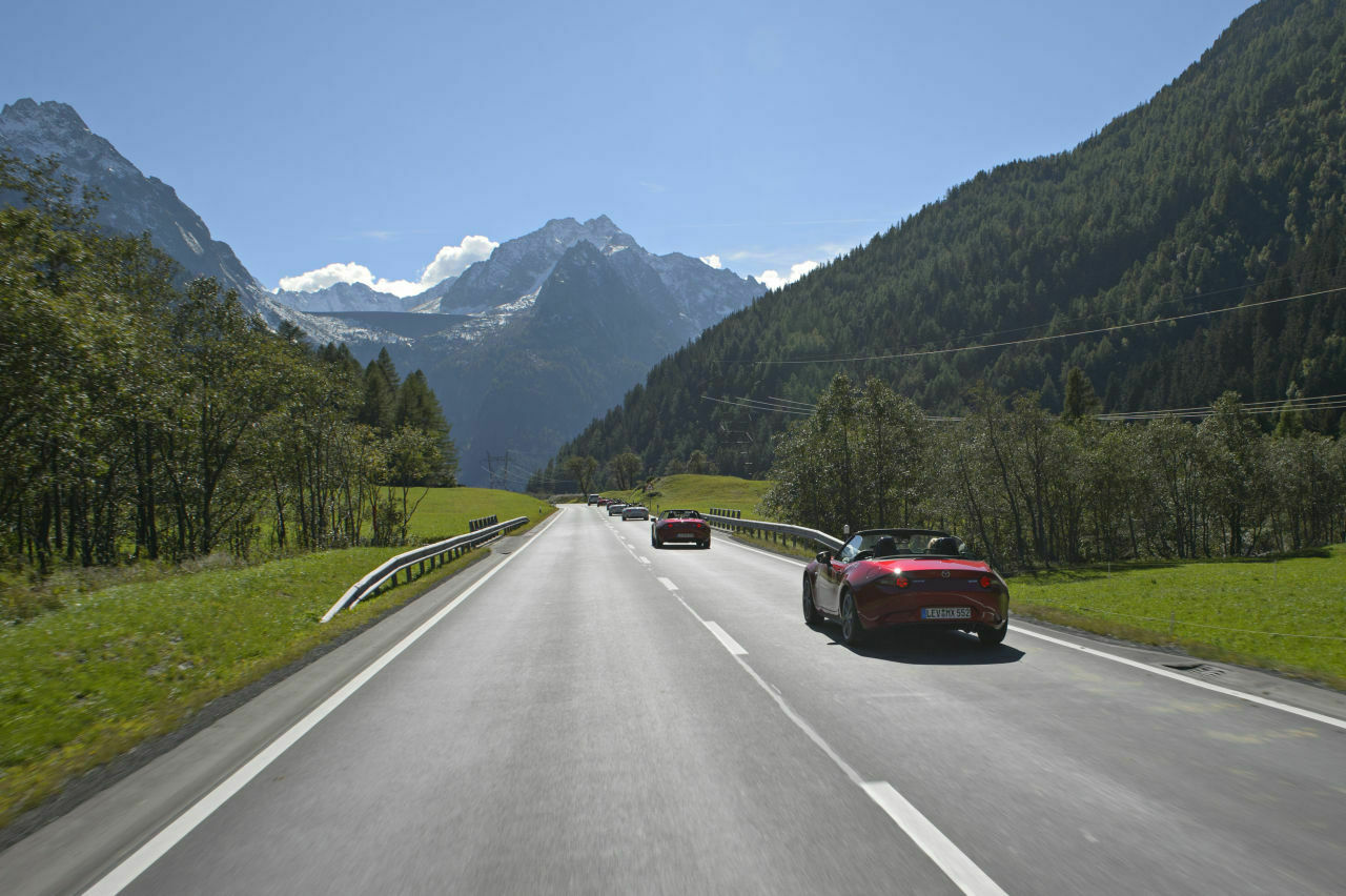 Ab und zu ging's geradeaus