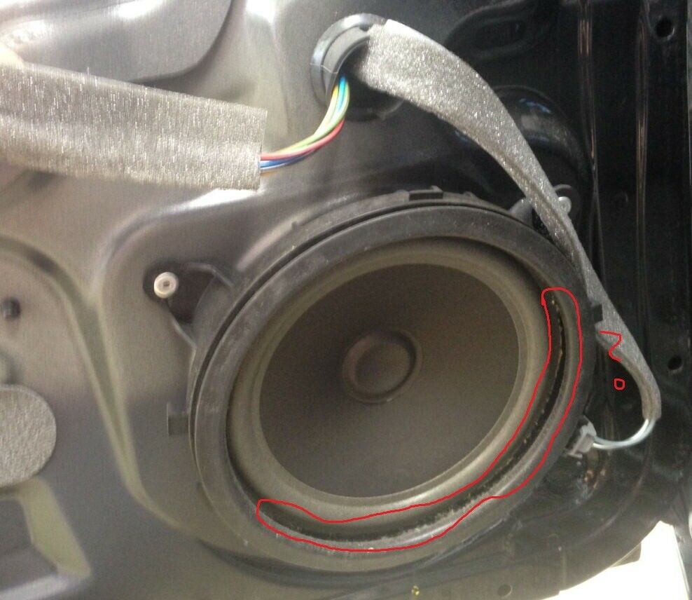 Audiopaket HU-850 RDS DOLBY SURROUND PRO LOGIC II, Lautsprecher Hecktüren