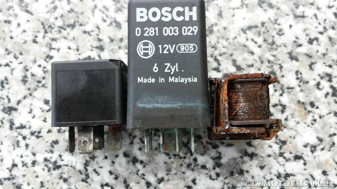 Fehler in der Motorelektronik / Glühzeitsteuergerät 1