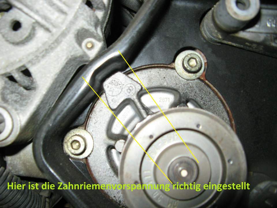 Zahnriemenwechsel Opel Omega B 2 2 16v www.motor-talk.de