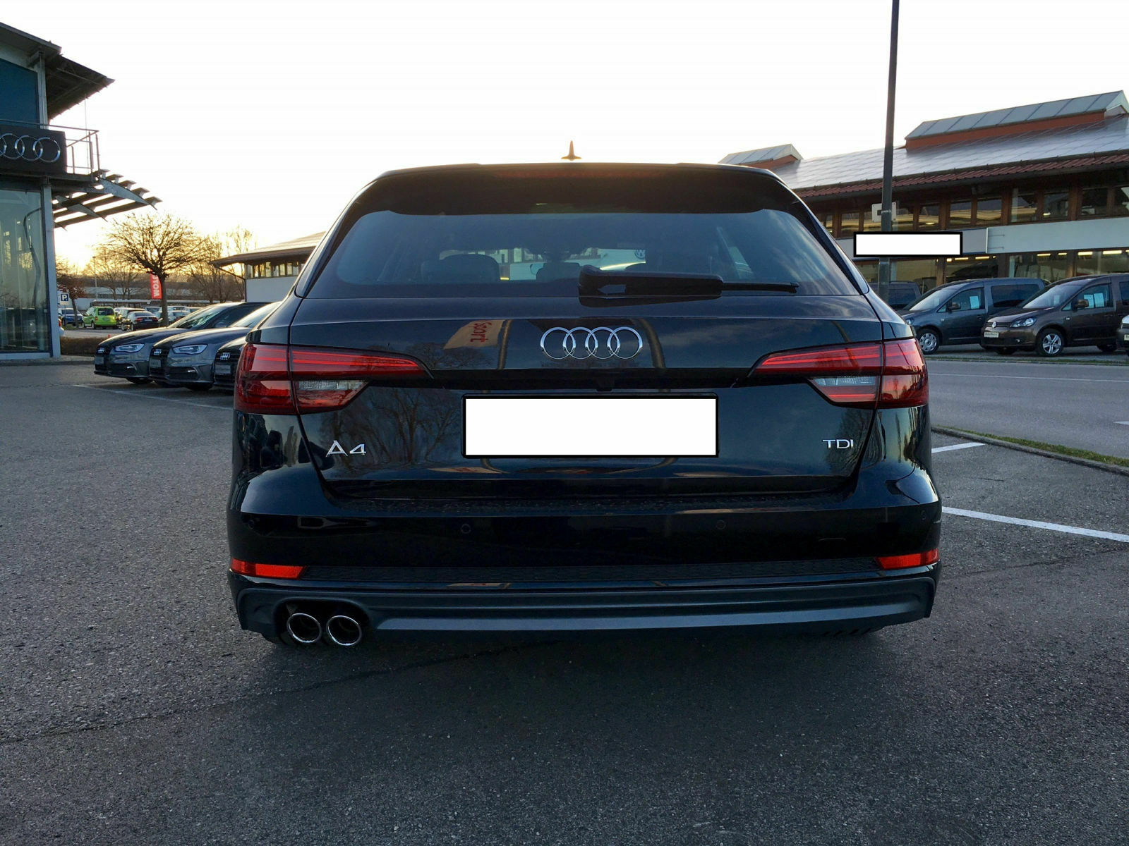 Erste Fotos vom neuen A4 / B9