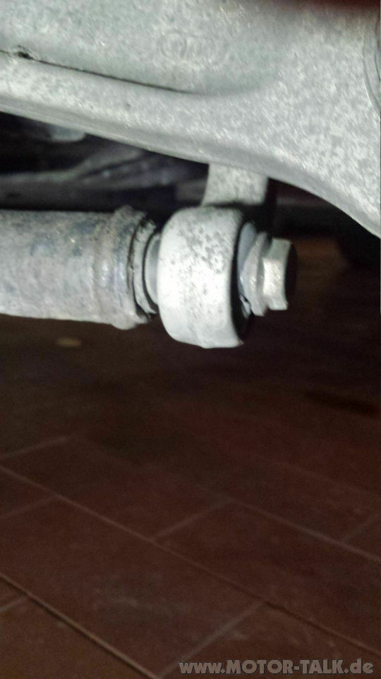 Poltern an Vorderachse 4F- Lösung