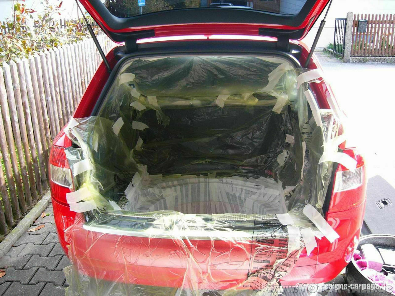 Sound-/Subwooferausbau im Audi A4 Avant (8E/B6)