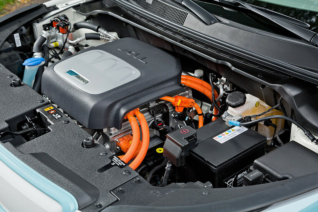 Der Kia Soul EV fährt ohne Abgase und soll die CO2-Bilanz von Hyundai-Kia schönen