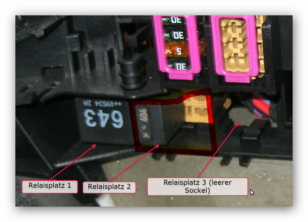 Hilfe bei der Erstellung einer Teileliste für die Nachrüstung der Original Standheizung (Facelift)