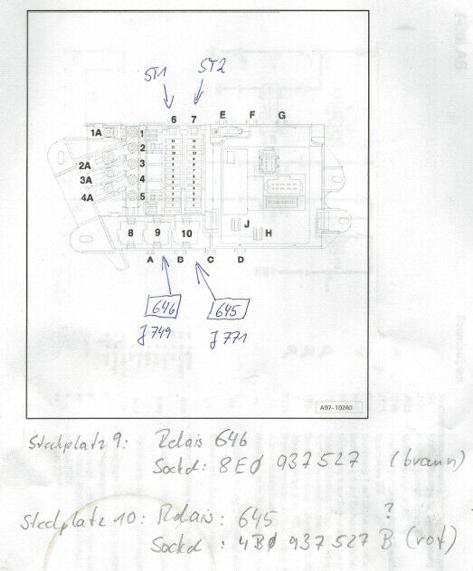 Hilfe bei der Erstellung einer Teileliste für die Nachrüstung der Original Standheizung (Facelift)