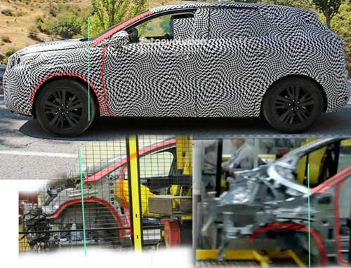 Unbekannter-vs-2008roh-3008-erlkoenig