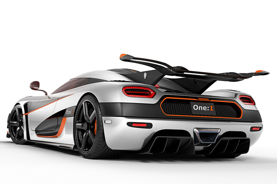 Der Koenigsegg One:1 soll in Kurven bis zu zwei G Beschleunigung generieren