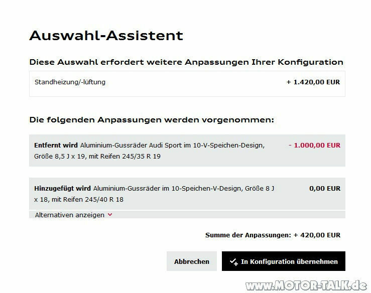 Allgem. A4 / B9 Kaufberatungthread BENZIN