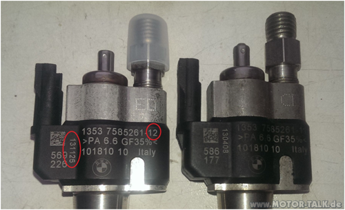 Injektor-revision-und-produktionsdatum