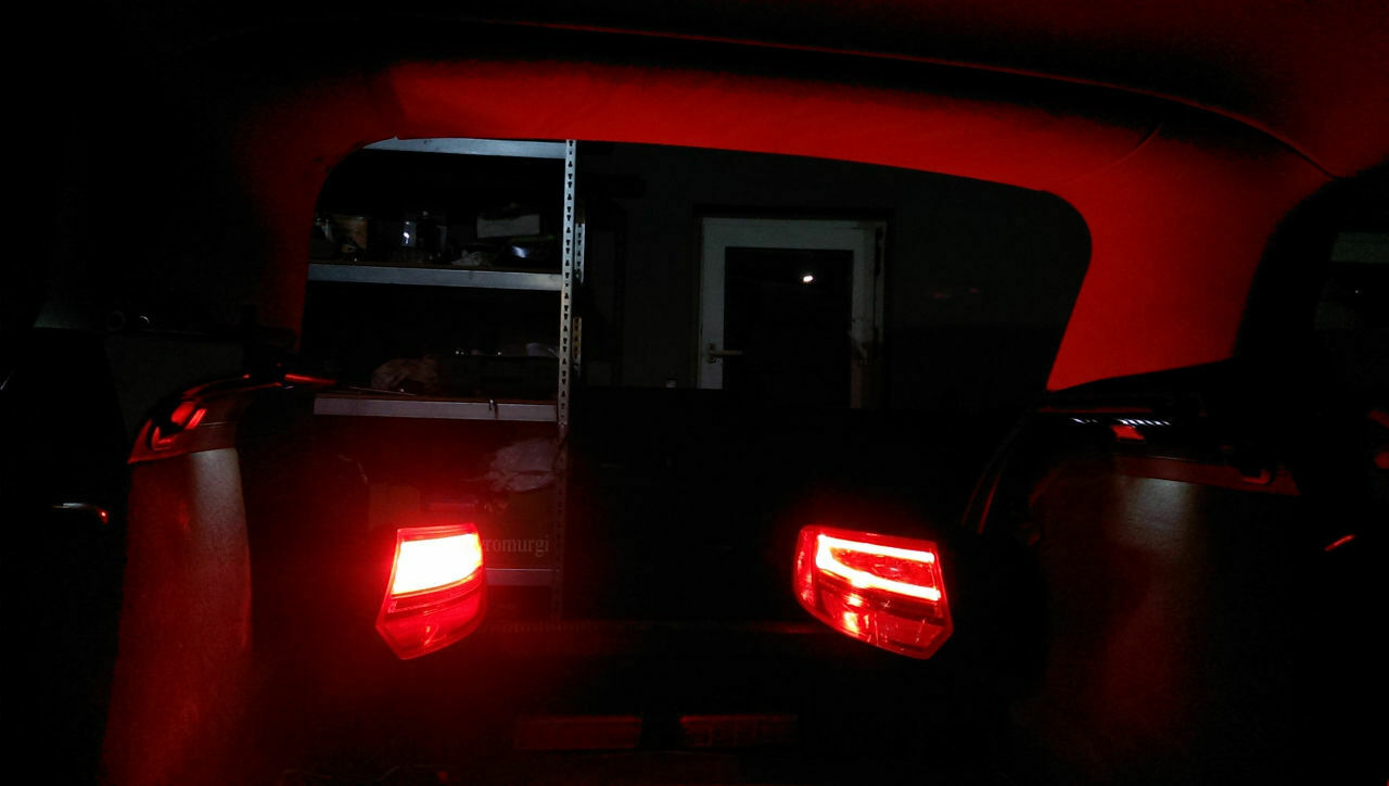 Einbauanleitung (Bilder) A3 Sportback Facelift Rückleuchten