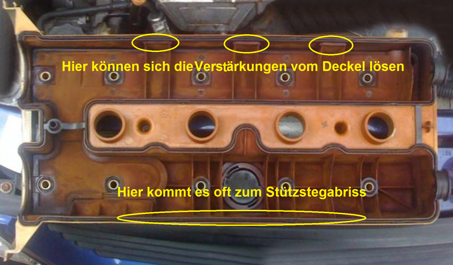 Omega B - V6 - Bessere Ventildeckelabdichtung, bei Änderung des Deckels?