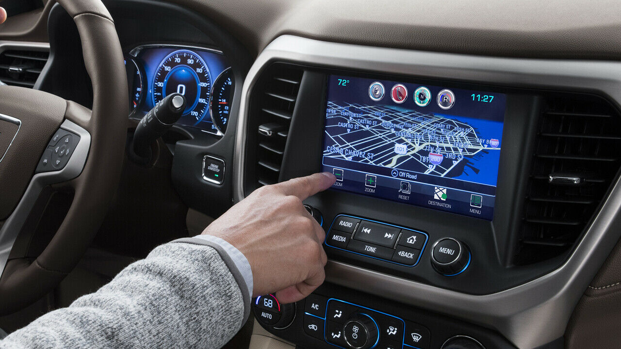 Der Innenraum des Topmodells Acadia Denali