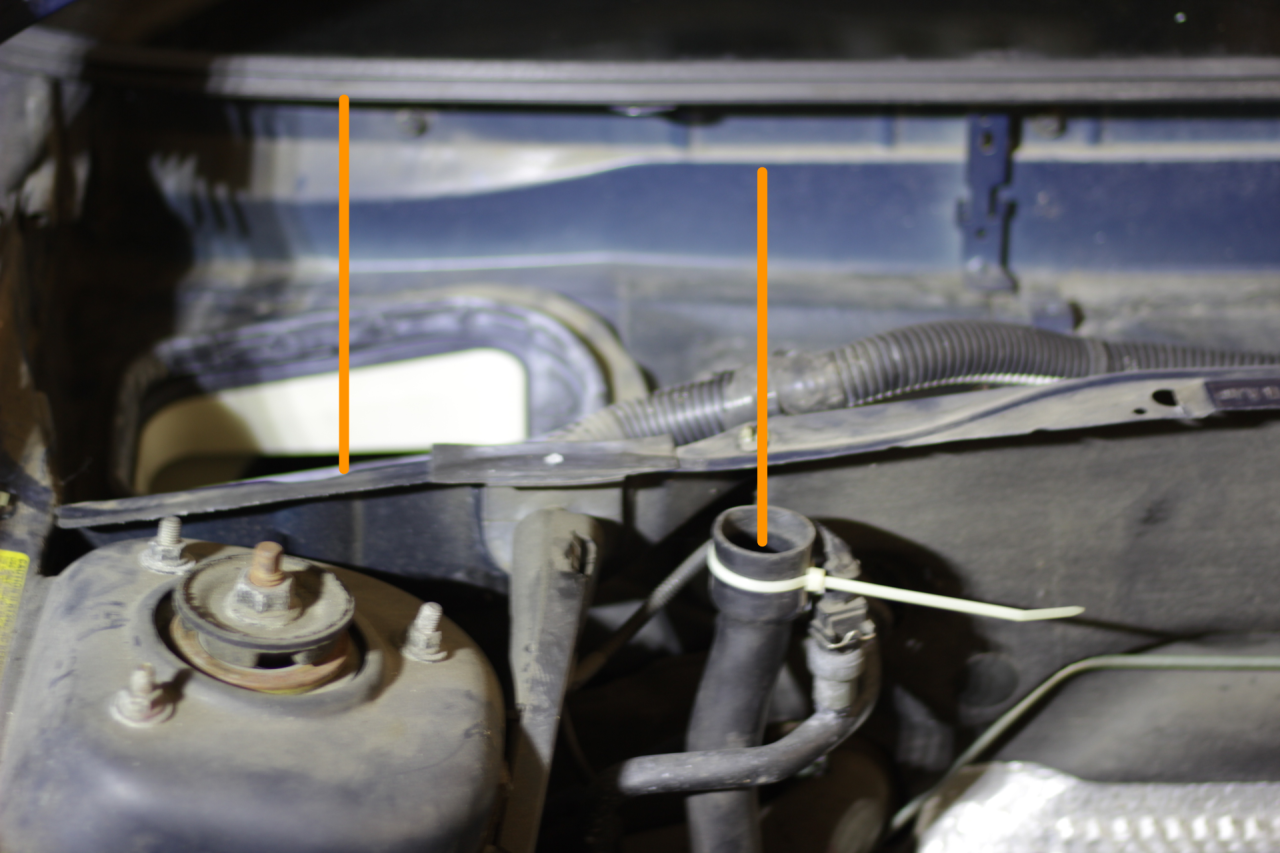 V70 mit feuchtem Teppich