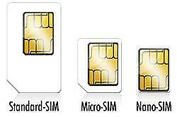 Audi Connect - SIM Karte - Größe