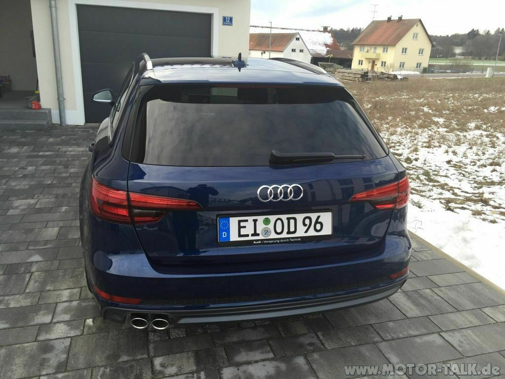 Erste Fotos vom neuen A4 / B9