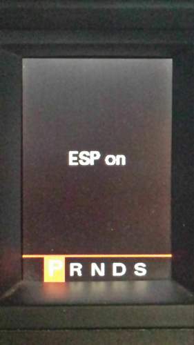 ESP wieder kurz gedrückt