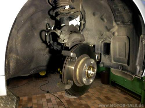 Bremsanlage F30 328i vorn bei 74000 km