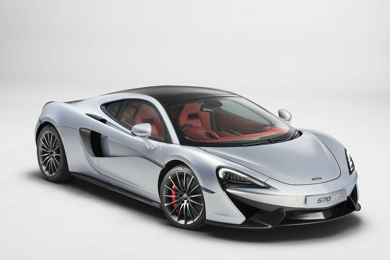 Wie üblich gibt die Zahl im Namen die Leistung des McLaren an - 570 PS