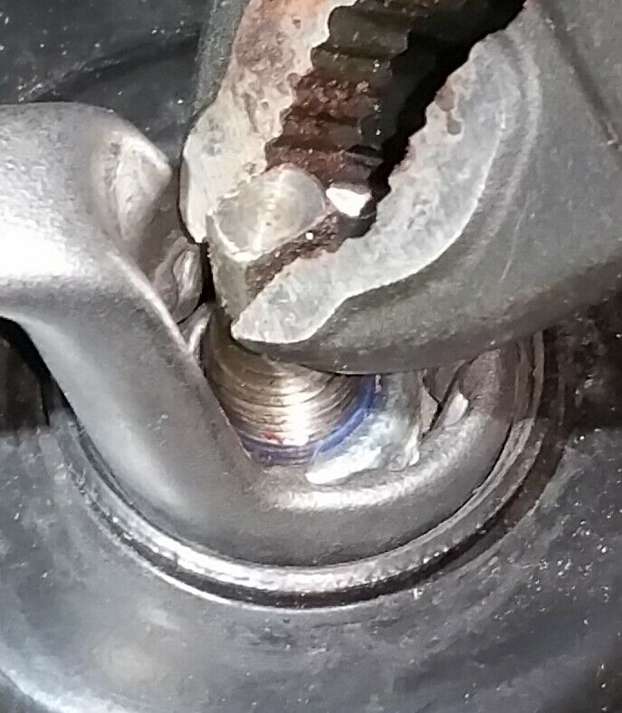 Stoßdämpferausbau Federbein zerlegen