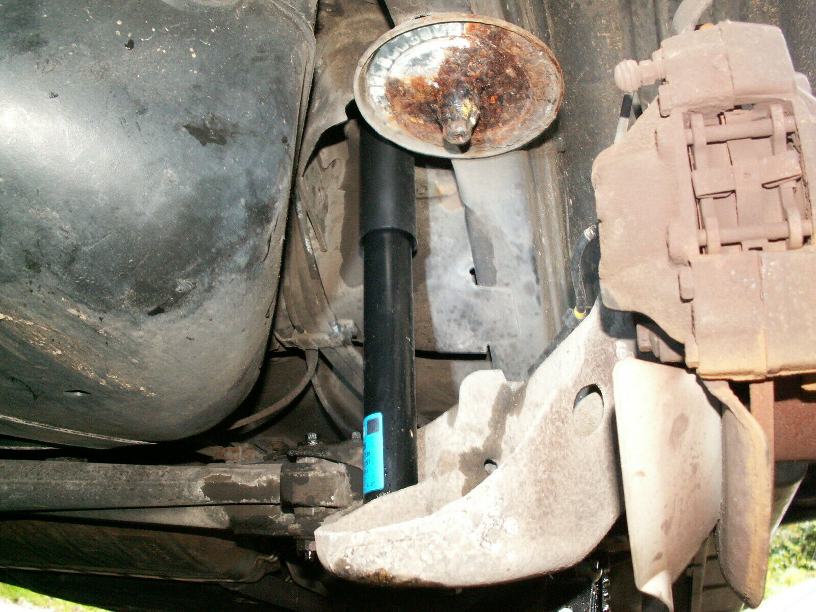 Fahrwerksferdern hinten