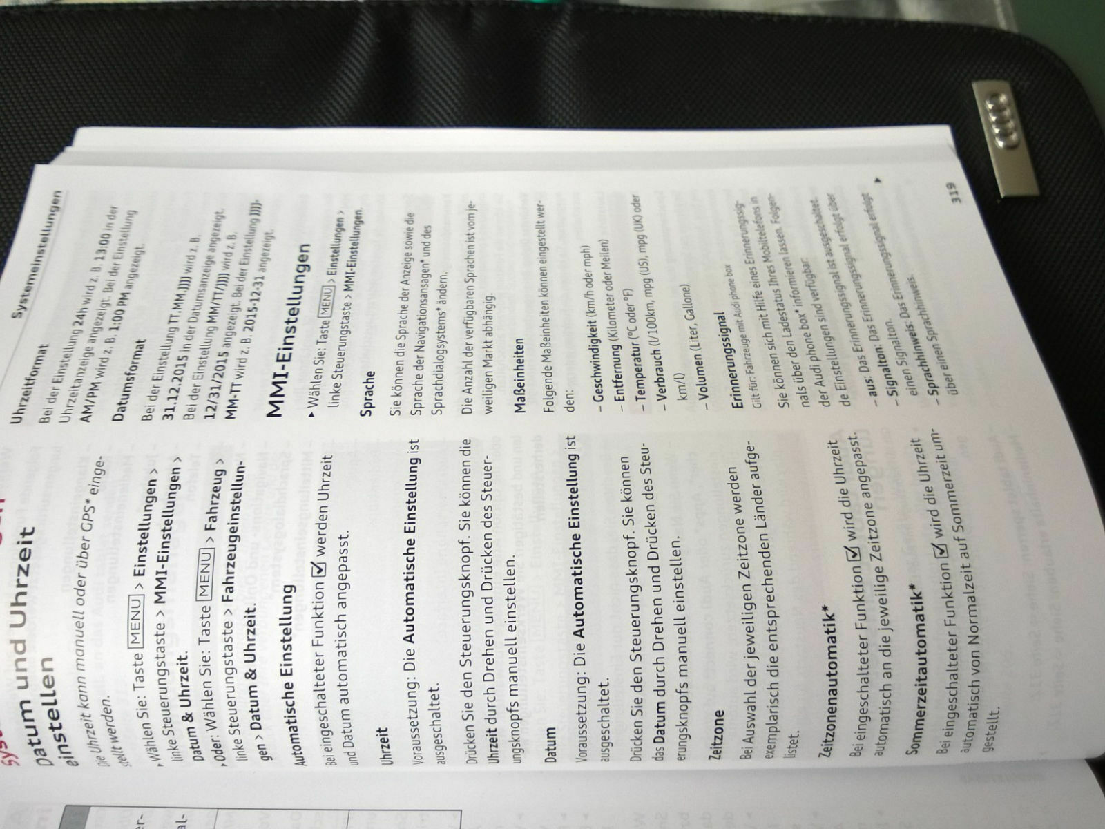 Mein neuer A4 - Konfigurationen, Fotos und Fragen