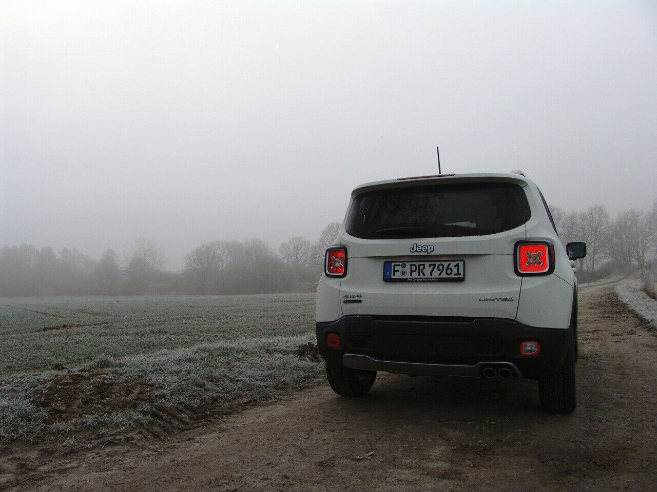 Der Jeep Renegade im Gel&auml;nde