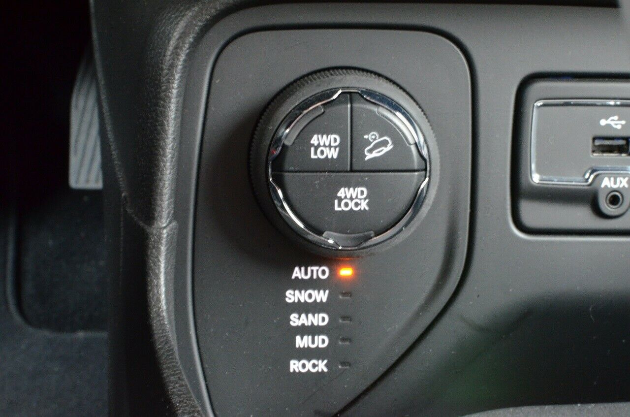 Hier lassen sich die Allradeinstellungen w&auml;hlen