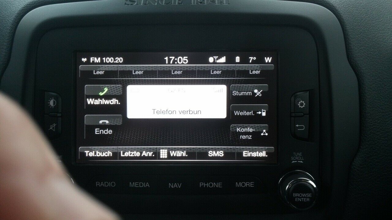 Die Verbindung mit dem Smartphone klappt gut