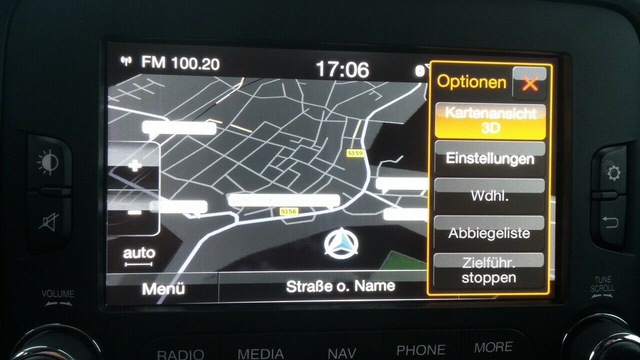 Das Navi war den Testern vertraut und leicht zu bedienen
