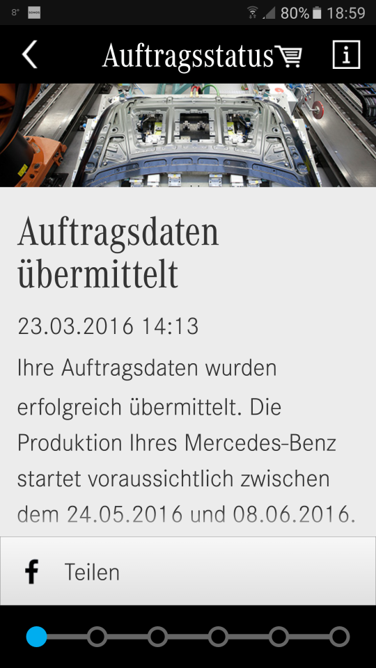 Lieferzeiten Facelift 2015