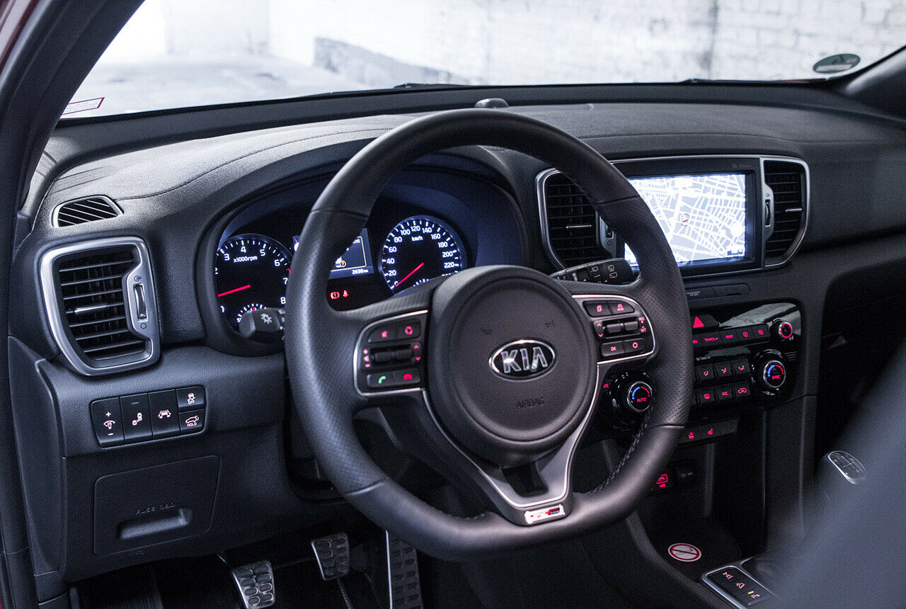 Die Elektronik im Kia Sportage ist einfach zu bedienen und funktioniert ohne Macken