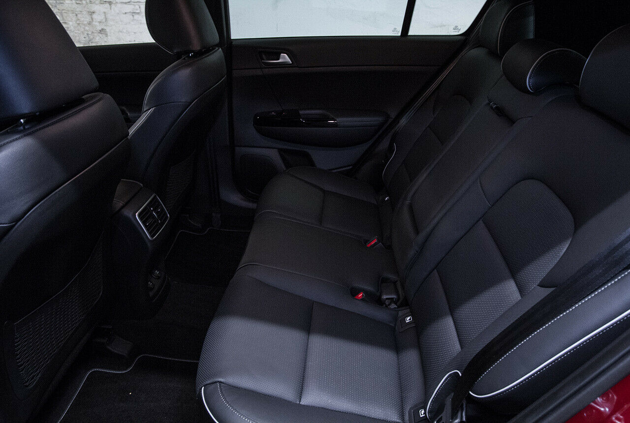 Kia Sportage: Blick auf die hintere Sitzreihe