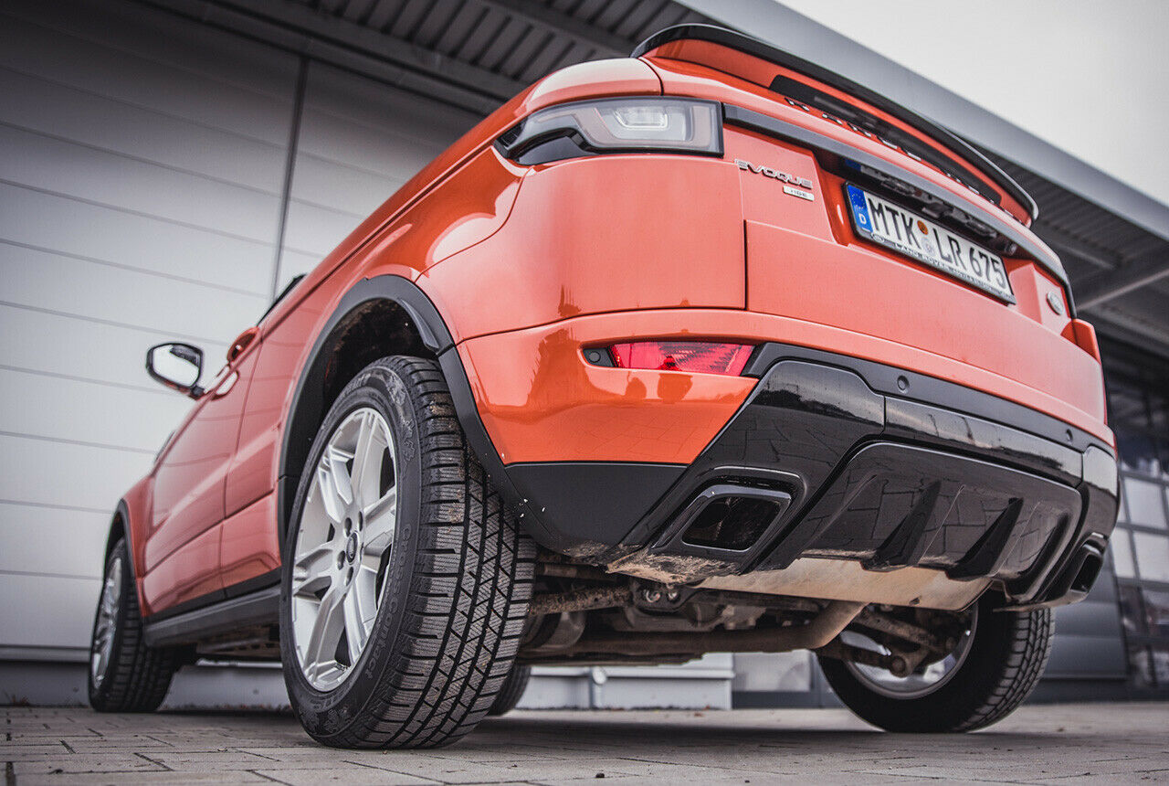Range Rover Evoque Cabrio: Der Heckaufbau ist eine komplette Neukonstruktion um das Dach unterzubringen