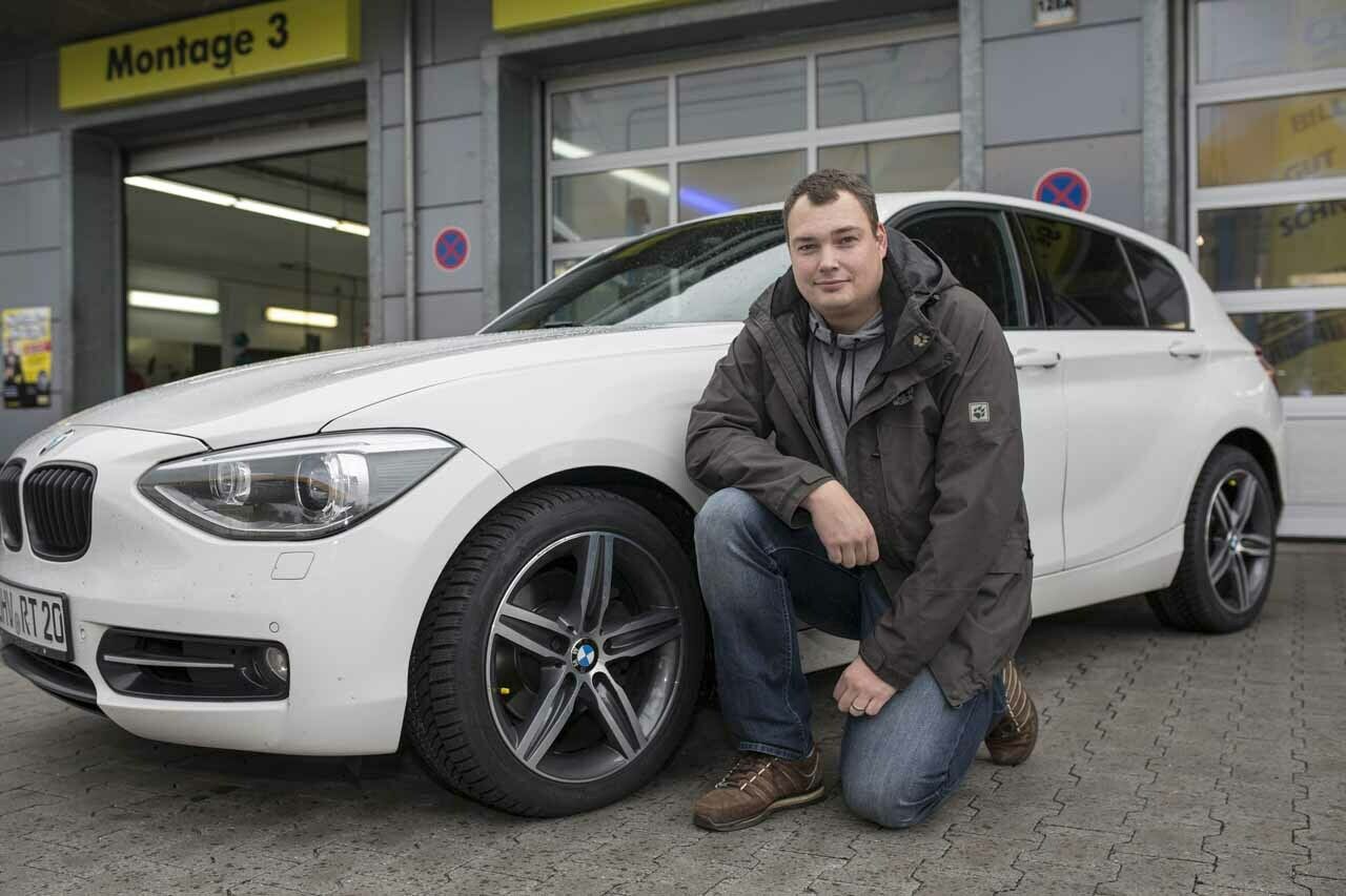 Oliver und sein BMW