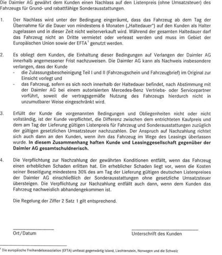 Verpflichtungserklärung