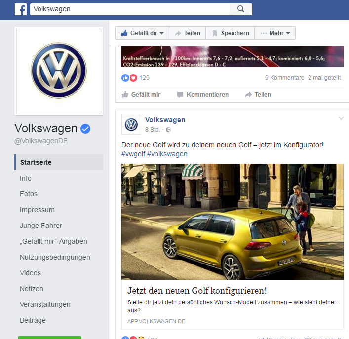 Golf VII Facelift 2016