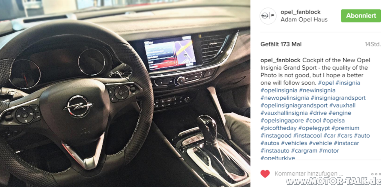 Neuer Insignia II - Insignia B