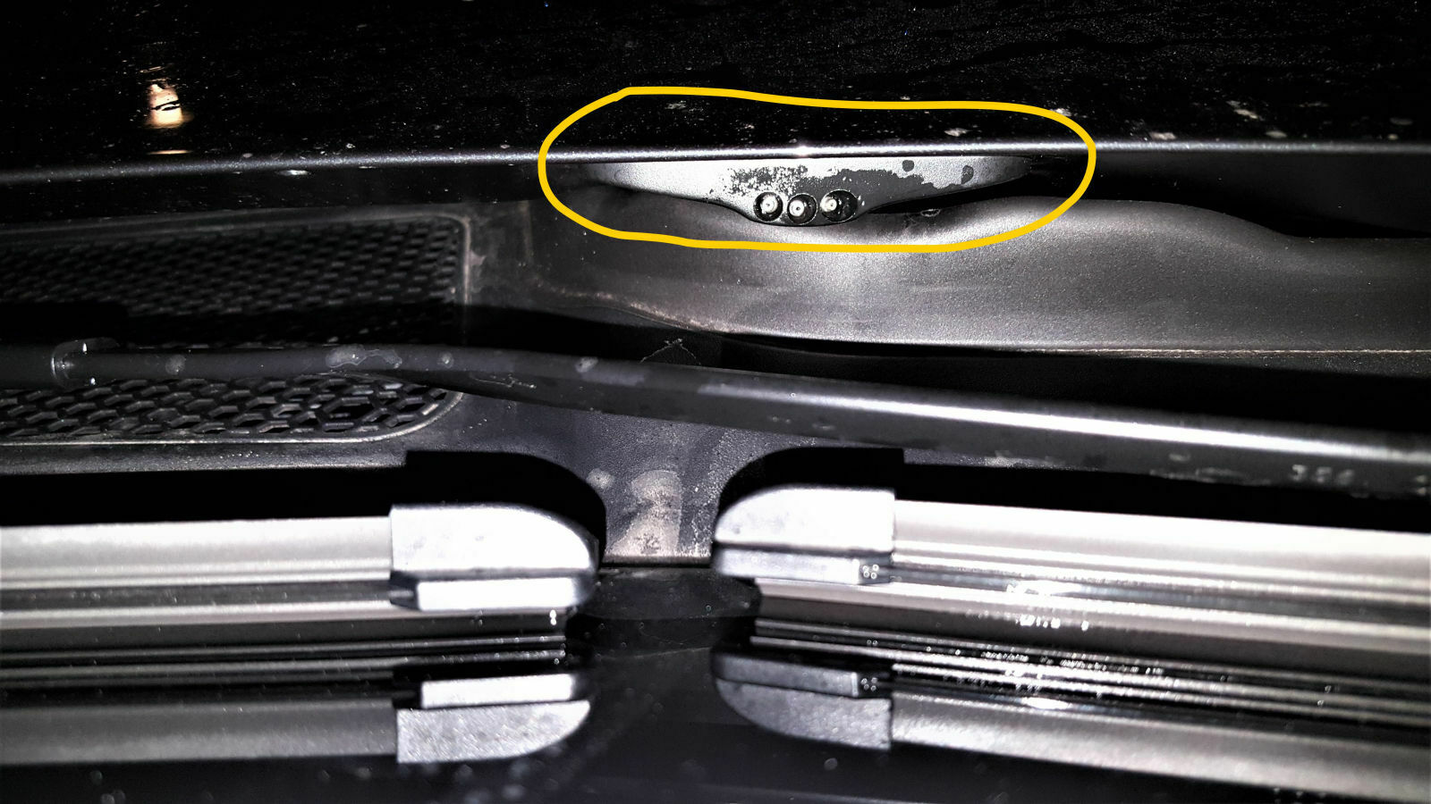 Front Waschdüsen im A4 Avant