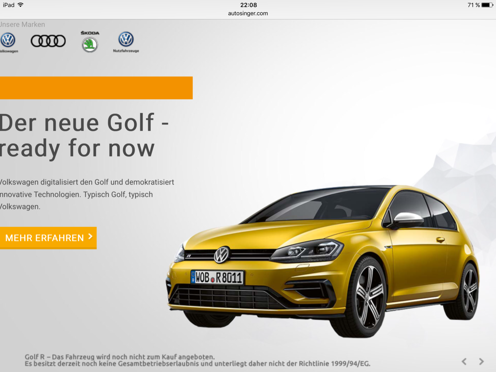 Golf VII Facelift 2016
