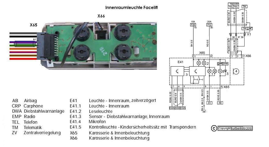 Omega B - FL - Innenraumleuchten Problem?