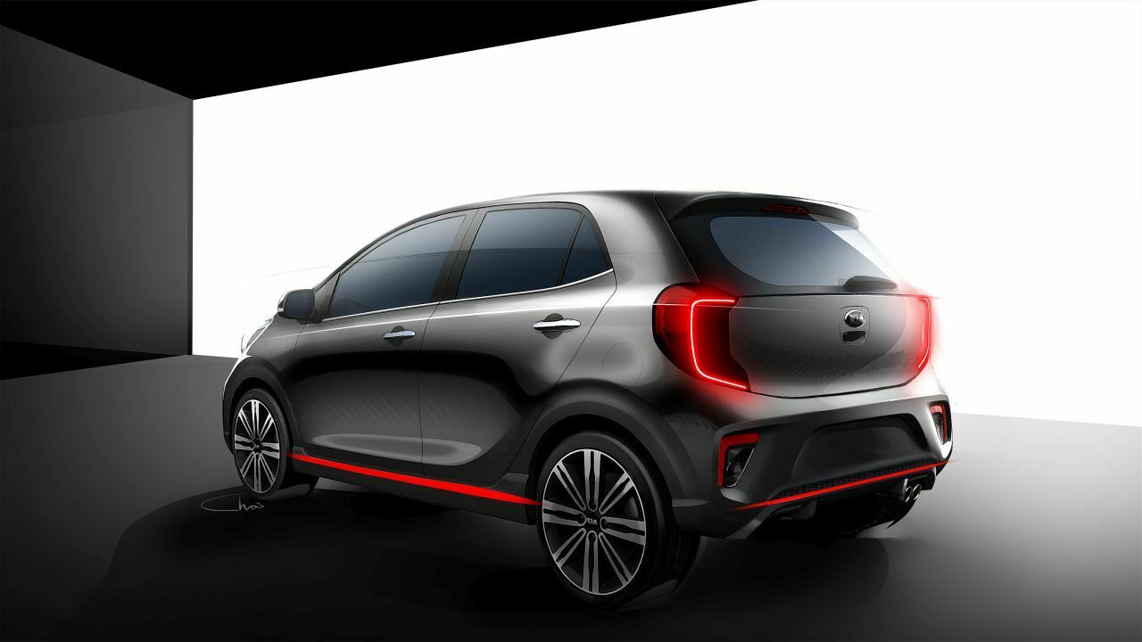Kia Picanto 2017: Heckansicht
