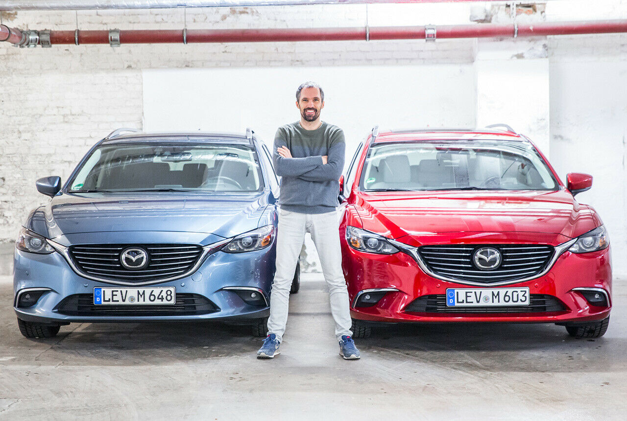 Frontschürze, Scheinwerfer, Kühlergrill - für 2017 lässt Mazda beim 6er alles wie gehabt