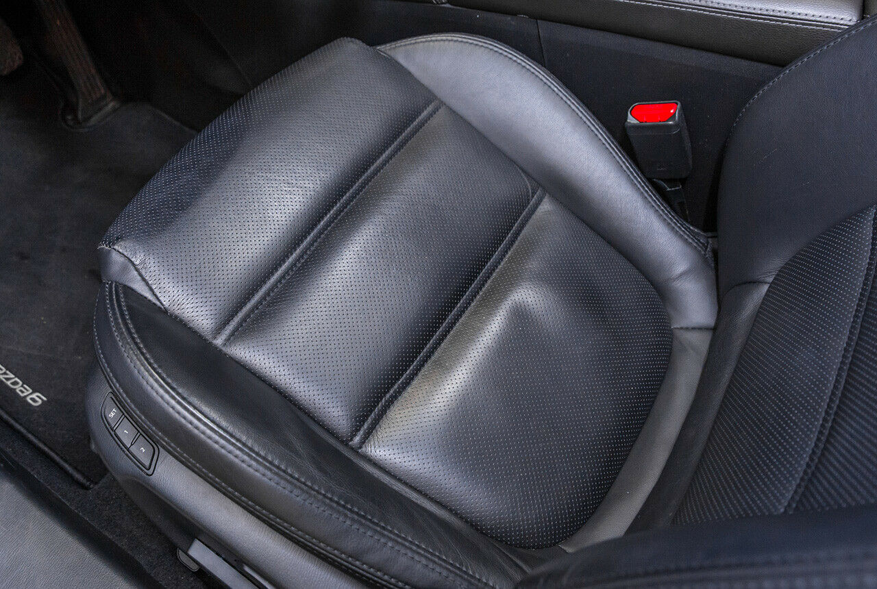 So dürfen Lederpolster nach mehr als 60.000 Kilometern durchaus aussehen