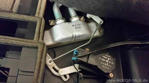 Mischluftklappenmotor