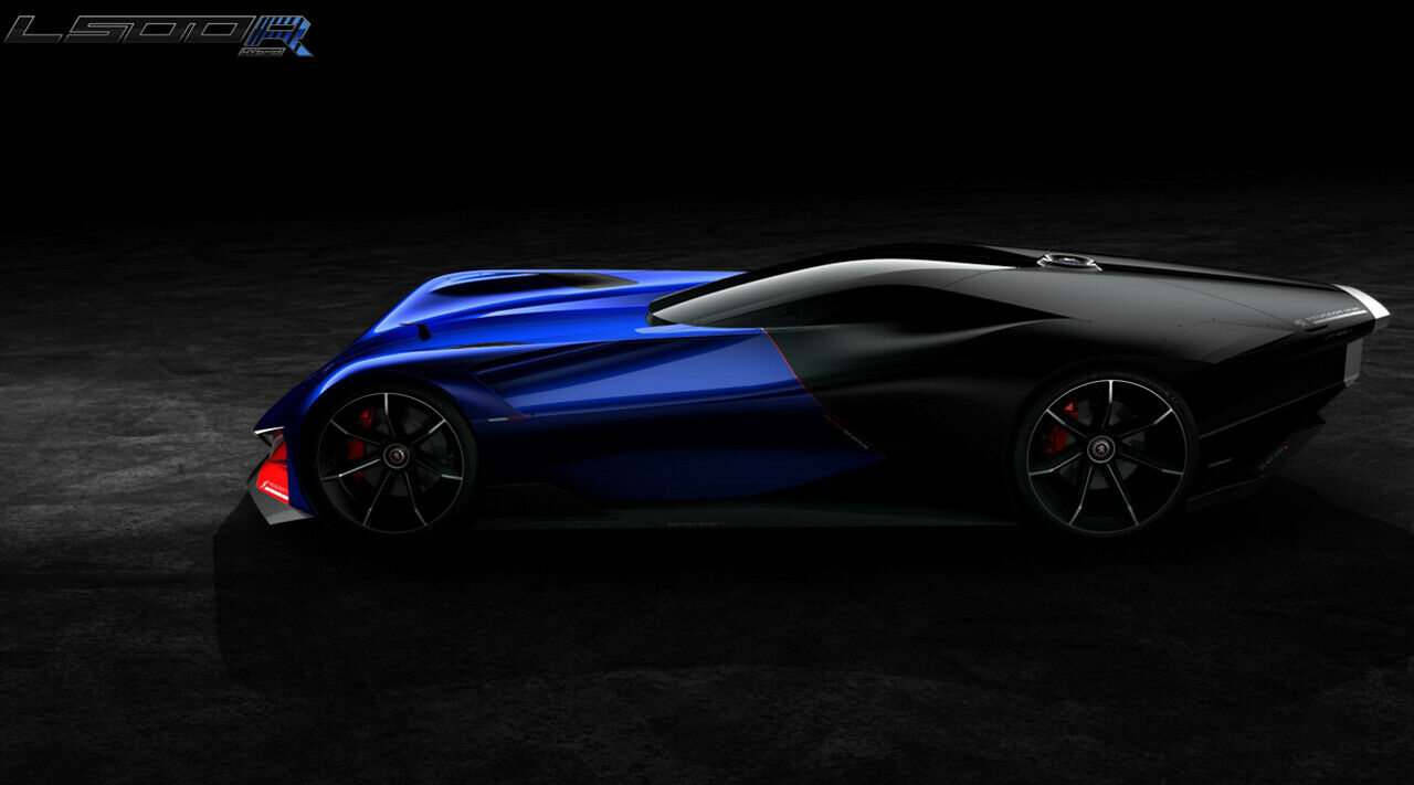 Der Peugeot L500 R Hybrid ist knapp einen Meter hoch und soll rund eine Tonne auf die Waage bringen