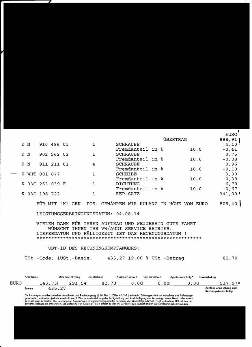 Golf 6 1,4 TSI - Steuerkette rasseln?