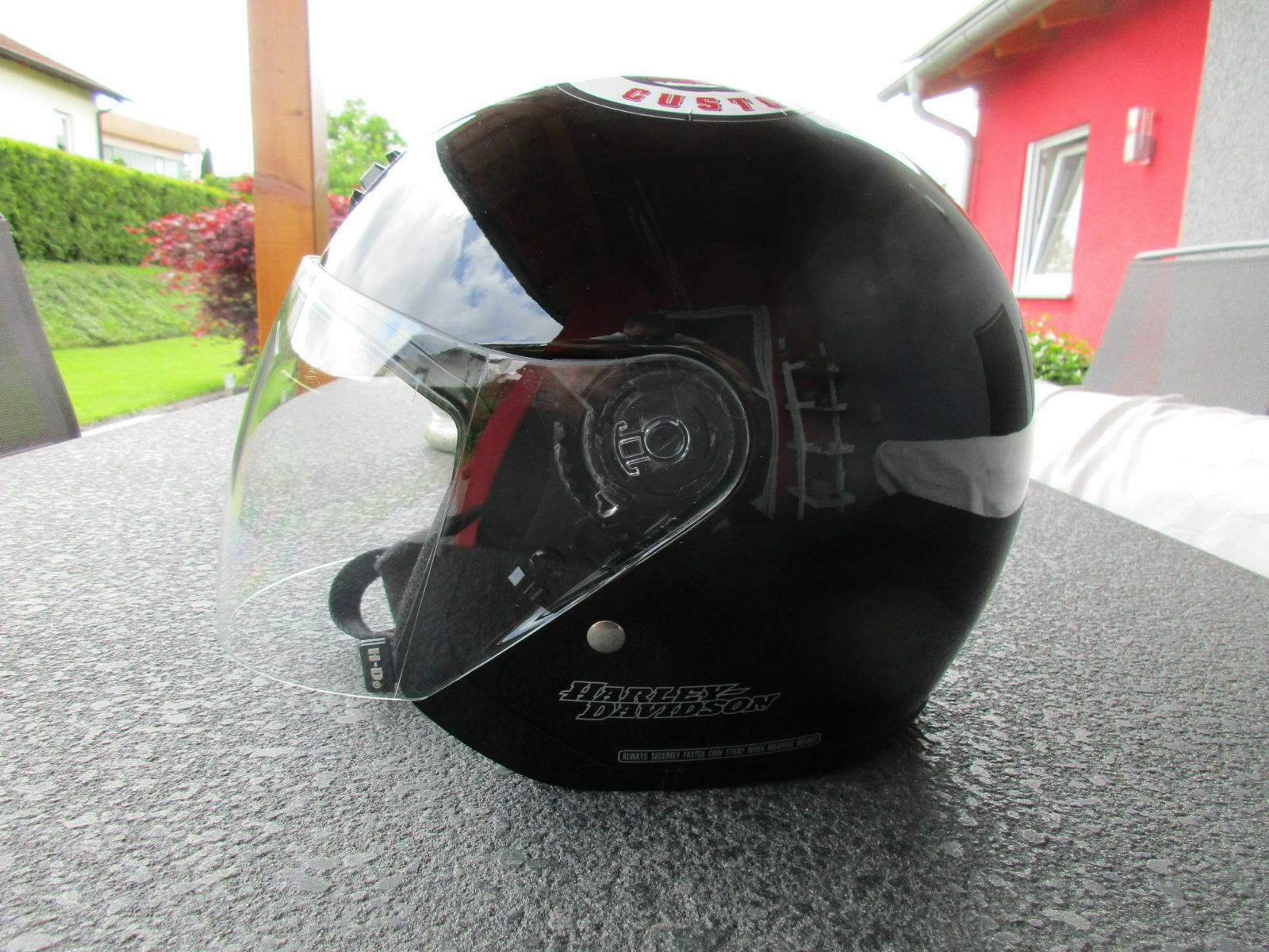 JET 2, 3/4 Helm, Halbschalenhelm, Jethelm von Harley Davidson, original
